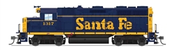 Broadway Limited 8882 HO EMD GP35 Low Nose Sound and DCC Paragon4 Santa Fe #3338