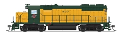 Broadway Limited 8891 HO EMD GP35 Low Nose Sound and DCC Paragon4 Chicago & North Western #833