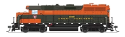 Broadway Limited 8894 HO EMD GP35 Low Nose Sound and DCC Paragon4 Great Northern #3028