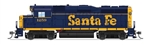 Broadway Limited 9131 HO EMD GP30 Sound and DCC Paragon4 Santa Fe #1263