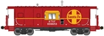 Bluford 40180 N International Car Half-Bay Window Caboose Santa Fe #999653