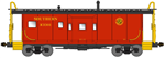 Bluford Shops 41140 N International Car Bay Window Caboose Phase 1 Southern Railway X3301