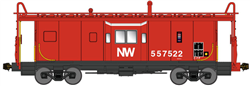 Bluford Shops 43061 N International Car Bay Window Caboose Phase 3 Norfolk & Western 557560