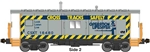 Bluford 44320 N International Car Bay Window Caboose Phase 4 CSXT #16460 Cross Tracks Safely Slogan