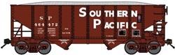 Bluford 65311 N 8-Panel 2-Bay Open Hopper with Load Southern Pacific 464835