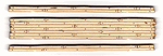 Blair Line 120 HO Rough-Cut 2-Lane Wood Grade Crossing Kit 3-9/16" Long Pkg 2