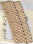 Blair Line 129 HO Laser-Cut Curved 2-Lane Wood Grade Crossing Pkg 2 30" Radius