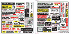 Blair Line 155 HO Storefront & Advertising Signs Industrial & Manufacturing