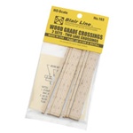 Blair Line 165 HO Wood Grade Crossing Kit Pkg 2