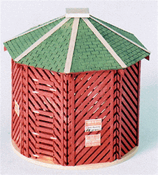 Blair Line 191 HO Tom's Corn Crib 2-1/4" Diameter 2-1/2" Tall