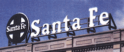 Blair Line 2511 Laser-Cut Wood Billboard Kits Large for HO S & O Santa Fe Round Herald & Name