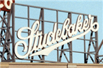 Blair Line 2513 Laser-Cut Wood Billboard Kits Large for HO S & O Studebaker 4.2 " Wide x 2.25" Tall