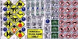 Blair Line 47 N Highway Signs Modern Traffic 1971-Present Full-Color