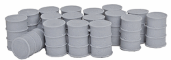 Bar Mills 4017 O 55-Gallon Drums w/Closed Tops Unpainted