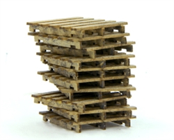 Banta Modelworks 725 O Wood Pallets 10Pc Kit