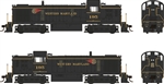 Bowser 25236 HO Alco RS3 Phase 3 LokSound & DCC Western Maryland #196