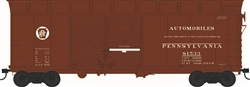 Bowser 43335 HO X31F Double-Door Turtle-Roof Boxcar w/Loader Pennsylvania Railroad #81569