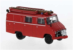 Brekina 35801 HO 1959 Opel Blitz LF 8 Passenger Van Assembled Fire Service