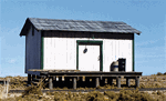 B.T.S. 27501 HO Maintenance-of-Way Shed Kit