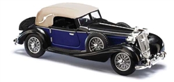 Busch 41317 HO 1933 Horch 853 Convertible with Trunk Assembled Top Up