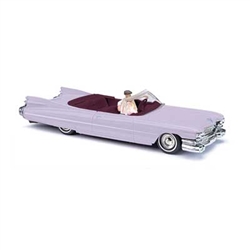 Busch 45135 HO 1959 Cadillac Eldorado Convertible Assembled Top Down