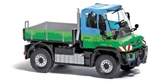 Busch 50931 HO 2013 Mercedes-Benz Unimog U 430 Heavy-Duty Pickup Truck Assembled Bayrischer Wald German