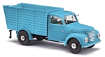 Busch 52098 HO 1954 Framo V901-2 Animal Transport Truck Assembled Blue