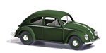 Busch 52990 HO 1955 Volkswagen Beetle with Canvas Roof Assembled Green