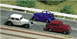 Busch 6000 HO 3 Automodelle Ford Eifel 1935 Opel Olympia 1938 Mercedes 170V 1936