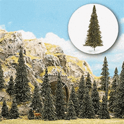 Busch 6471 Pine Trees Pkg 30