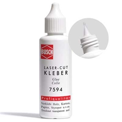 Busch 7594 Laser-Cut Glue 1.8oz