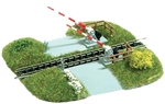 Busch 8023 HO Grade Crossing w/Gates For HO or N Scales