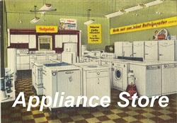 City Classics 1414 HO Appliance Store Picture Window Photo Interior