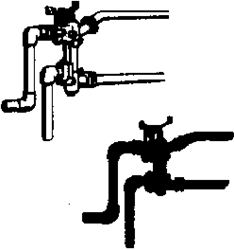 Cal Scale 264 HO Steam Loco Injectors Brass Casting Sellers Type S Nonlifting