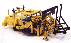 Custom Finishing 7012 HO MOW / Work Train Equipment Unpainted Metal Kit Tamping Machine w/ Buggy