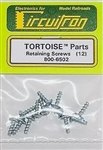 Circuitron 6502 Tortoise Switch Machine Replacement Retaining Screws Only Pkg 12