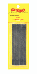 Creations Unlimited 150 Flex-I-File Refill Coarse Grit Pkg 6