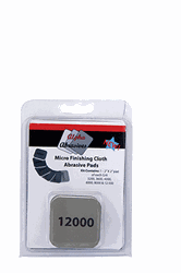 Creations Unlimited 2000 Micro Finishing Cloth Abrasive Pads Pkg 6