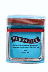 Creations Unlimited 301 Flex-I-File 3-in-1 3 Frames plus 7 Each Fine Medium & Coarse Tapes