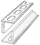 Central Valley 19055 HO Bridge Box Girder Sections Kit Standard 24" Punchplate 178" Total & 58"