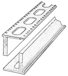 Central Valley 19055 HO Bridge Box Girder Sections Kit Standard 24" Punchplate 178" Total & 58"