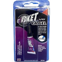 Deluxe Materials AD90 Roket CA Gel 1/8oz Tube