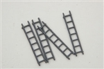 Durango Press 105 HO Ladders Unpainted Metal Castings Pkg 4