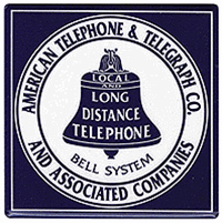 Phil Derrig 50 Magnet American Telephone & Telegraph