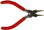 Excel 55592 Spring Loaded Soft Grip Pliers 5-3/16" Round Nose 