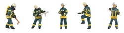 Faller 151638 HO Modern Era VI Firefighters Set #2 pkg 5