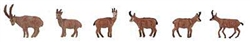 Faller 151913 HO Ibexes and Chamois pkg (6)