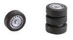 Faller 163108 HO Tires & Rims Car System Fits Mercedes-Benz Sprinter & Volkswagen T5 Vans Herpa & Wiking