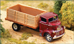 GHQ 56018 N 1940s GMC Cabover Grain Truck Kit Unpainted