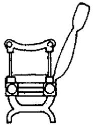 Grandt Line 3016 O Coach Seats Narrow Gauge Wood Ends